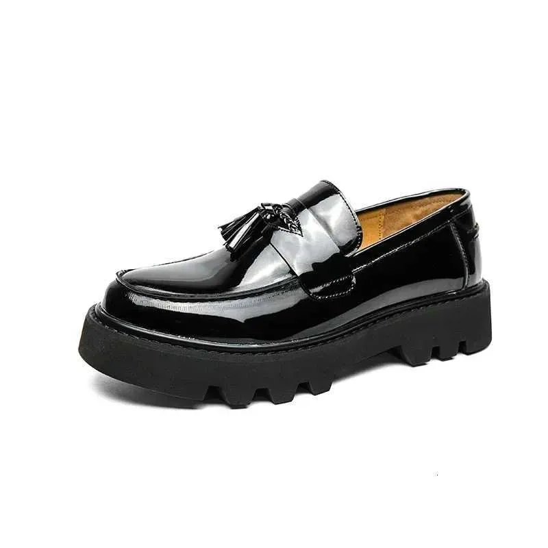 New Luxury Brand Mens Loafers Designer Leather Formal Comfy Slip-On Dress Business Italian Men Casual Shoes Mocassin_desvips.com