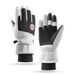 Thermal Ski Gloves For Men & Women – Touchscreen Winter Gloves With Fleece Lining, Waterproof & Anti-Slip For Outdoor Sports, Cycling, Snowboarding_desvips.com