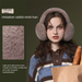 Autumn Winter Earmuffs Windproof Fleece Lined Foldable Warm Rabbit Fur Covers Plush Ear Muffs DEZ42_desvips.com