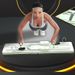 6-in-1 Multifunctional Fitness Board Wheel Automatic Rebound Abdominal Muscle Slimming Home Gym Equipment_desvips.com