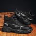 Men's Waterproof Non-Slip Work Black Casual Breathable Spring Safety Shoes_desvips.com