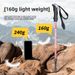 Kuangtu Outdoor Children's Hiking Ultra-light Trekking Walking Telescopic Anti-skid Crutch Stick Multi-functional_desvips.com