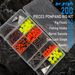 200pcs Surf Fishing Rig Making Kit Saltwater Pompano Rig Fish Finder Rig Fishing Hook Weight Sinker Swivel Snap Bass Trout_desvips.com