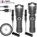 30W White Laser High-Power Flashlight With Type-C Charging, LED, High-Power Long-Range Zoom Outdoor Lighting Lamp_desvips.com