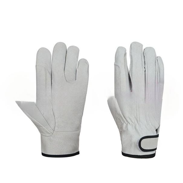 Outdoor Camping BBQ Fireproof Heat Insulation Thickened Wear-resistant Labor Protection Gloves_desvips.com