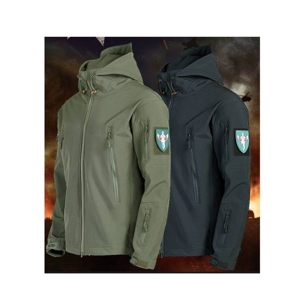 Factory Stock Outdoor Punching Suit Suit Men Winter Warm Padded Soft Shell Clothing Pants Windproof Ski Mountaineering Clothing_desvips.com