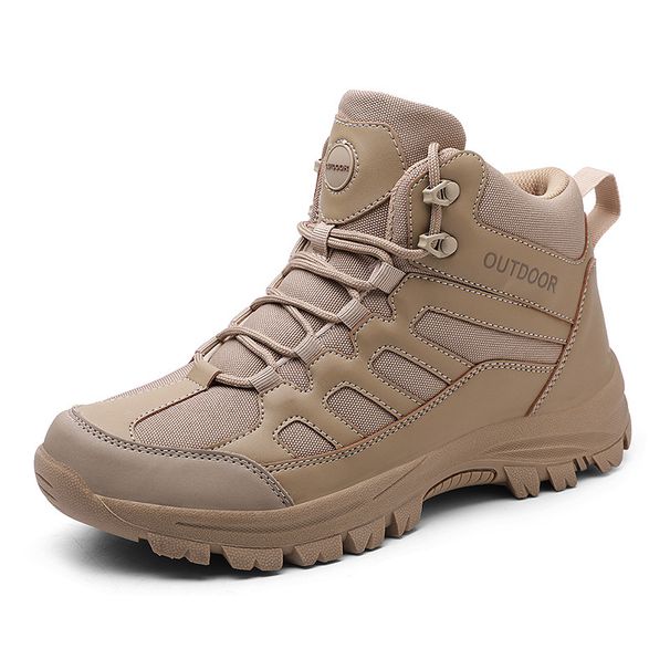Hiking 2025 New Autumn Outdoor Non-Slip Wear-Resistant Trekking Thick-Soled Waterproof Travel Shoes_desvips.com