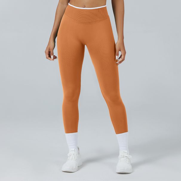 Cross Border European And American Style Seamless Slimming Yoga Pants For Women, Suitable For Running, Sports, Outdoor Use, Quick Drying Fitness._desvips.com