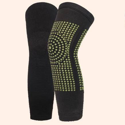 Extended Style Autumn And Winter Mugwort Knee Pads, Warm And Heat Retaining, Suitable For Cycling And Sports, For Men And Women._desvips.com