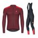 2024 New Winter Long Sleeve Bicycle Outdoor Sports Racing Road Bike Wool Cycling Jersey_desvips.com