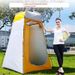 Portable Camping Toilet Tent Outdoor Shower Changing Room With Privacy Screen Waterproof Instant Setup For Beach Fishing Includes Carry Case Stakes_desvips.com