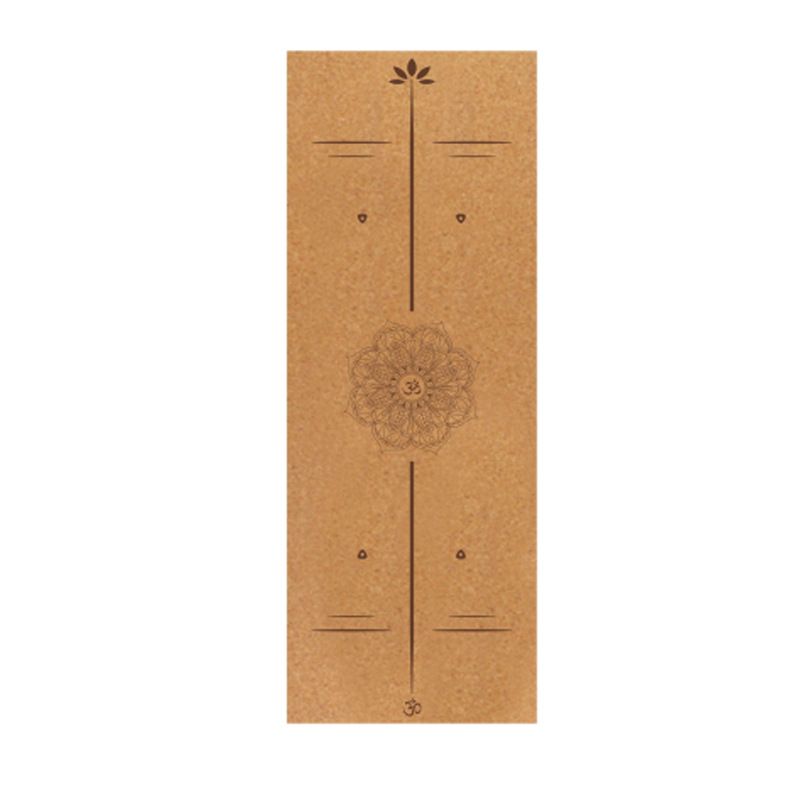 Cork Rubber Yoga Mat Widened Fitness Exercise Mat Non Slip Yoga Mat_desvips.com
