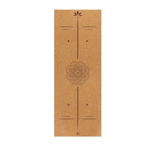 Cork Rubber Yoga Mat Widened Fitness Exercise Mat Non Slip Yoga Mat_desvips.com