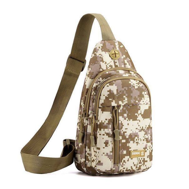 Waist Handsome Men's Outdoor Casual Backpack Single Shoulder New Chest Multi-Functional Sports Crossbody Bag Delivery_desvips.com