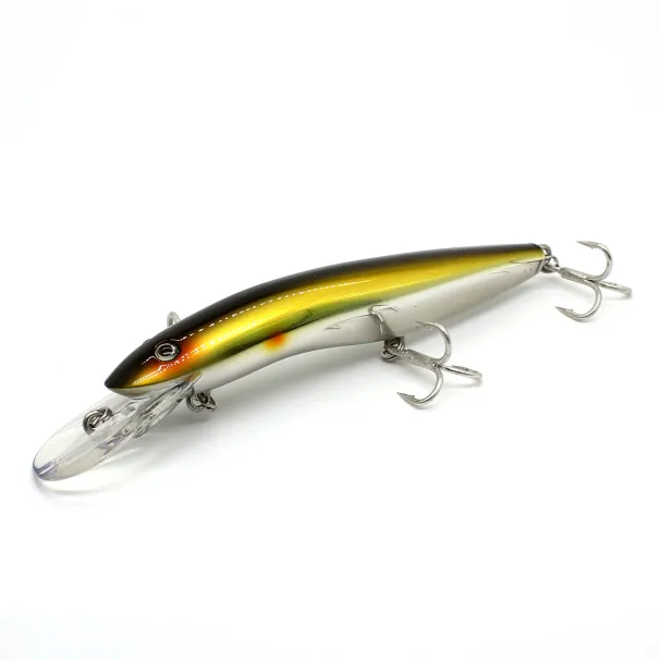 Floating Big Minnow Hard Bait, Jerkbait Rattle, Deep Sea Boat, Rock Lure, 4X Treble Hooks, Japan Quality, 125mm, 26g, 1Pc_desvips.com