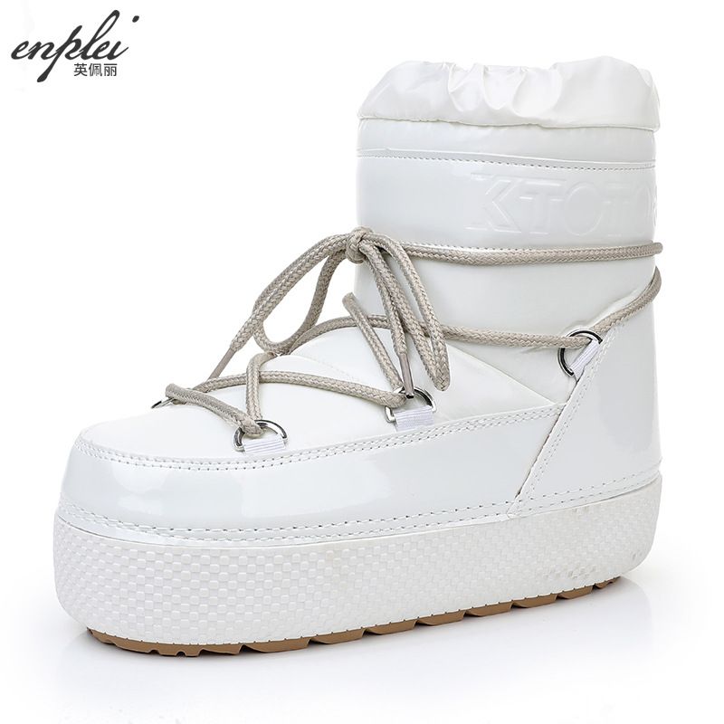 7024 Cross-Border Export To Europe, America, And Russia 2025 New Winter Moon Mid-Calf Waterproof Women's Space Boots_desvips.com