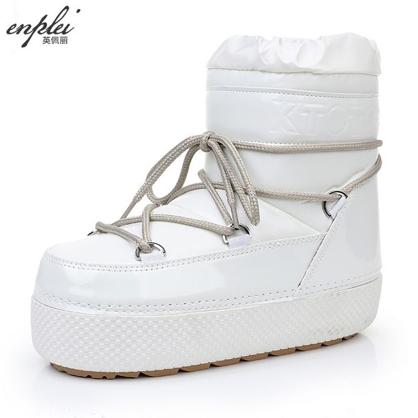 7024 Cross-Border Export To Europe, America, And Russia 2025 New Winter Moon Mid-Calf Waterproof Women's Space Boots_desvips.com