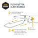 Outdoor Edge 3.5-Inch RazorSafe Replacement Knife Blades, 6 Pieces_desvips.com