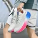 ONKE Free Shipping Designer Lightweight Shock-absorbing Mesh Breathable Running Jogging Shoes Exquisite White_desvips.com