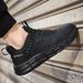 Men's shoes Leather-top running casual sneakers for students soft-soled travel shoes for men_desvips.com