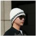 New Winter Knitted Hat For Men's Balaclava Hat For Men And Women The Same Outdoor Warm Windproof Riding Wool Hat_desvips.com