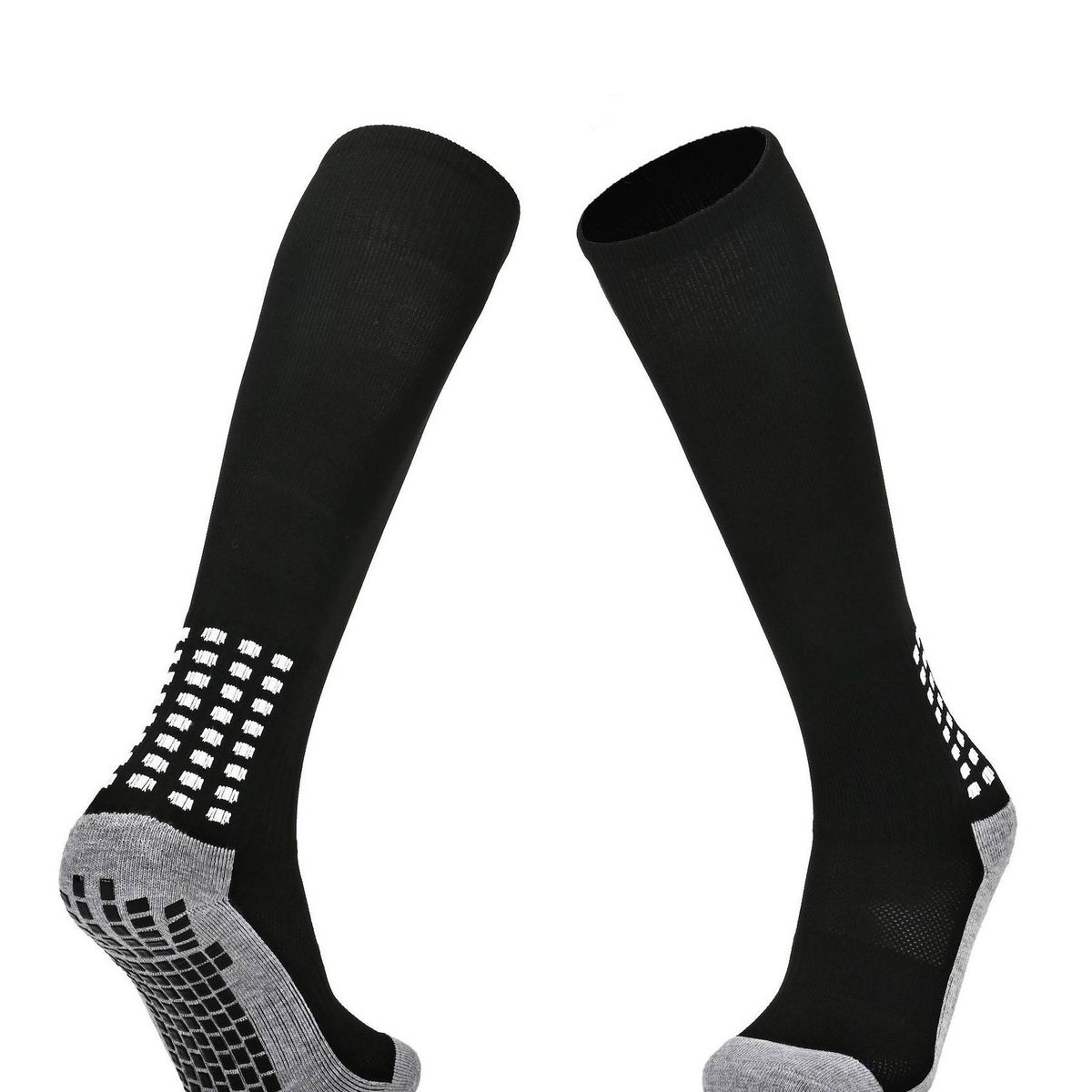 Non-Slip Football Socks For Men & Women - Knee-High Breathable Sports Socks With Cushioned Sole For Training, Running, Soccer (Multiple Colors)_desvips.com