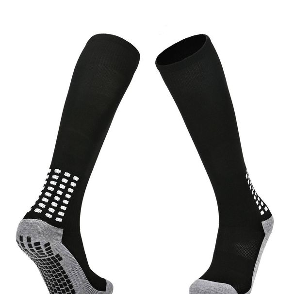 Non-Slip Football Socks For Men & Women - Knee-High Breathable Sports Socks With Cushioned Sole For Training, Running, Soccer (Multiple Colors)_desvips.com
