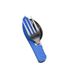 Mini Foldable Detachable Combination Outdoor Mountaineering Travel Cutlery Multi Opening Aluminum Handle Outdoor Knife Gift Fruit Knife_desvips.com