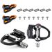 ROCKBROS SPD Clipless Pedals Bicycle Pedals With Cleats Road Bike Pedals Nylon_desvips.com