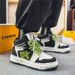 High-top men's shoes new summer casual flat shoes teenagers heightened casual shoes sports tide shoes_desvips.com