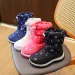 Kid Winter Warm Fur Snow Children Black Furry Girls Boys Non-slip Waterproof Kids Footwear Child Boots Toddler Baby_desvips.com