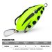 5G Simulation Snakehead Soft Mini Lure 4cm Modified Frog Bait Fishing Gear_desvips.com