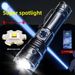 Cross-Border Tactical LED High Brightness Outdoor Small Convenient With Pen Clip Emergency Lighting Zoom Long-Range_desvips.com
