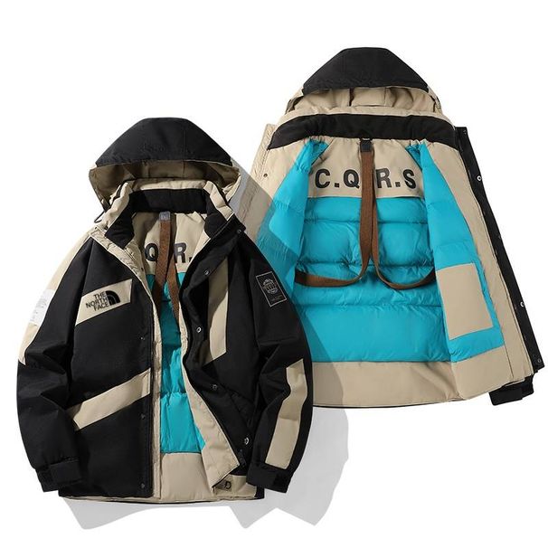 Winter Beijia Cotton Jacket Thickened Men's Fat Plus Large Size Casual Warm Fashion Hooded Cotton Jacket_desvips.com