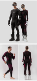 Autumn And Winter Outdoor Ski Quick-drying Clothes Sports Bras For Men And Women Moisture-wicking Base Compression Thermal Underwear Sets_desvips.com