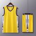 New Adult Children's Basketball Uniform Set, Unisex Plain Student Competition Vest Jersey, Customizable With Logo,_desvips.com