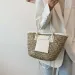 Handbags Designer Straw Hot Woven Beach Tote Women, Large Capacity Summer Crossbody Bag, Fashionable Korean-Style_desvips.com