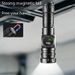 Outdoor Rechargeable Smart Digital Display Flashlight Portable Laser Emergency Ultra-long Magnetic Battery Life COB Side_desvips.com
