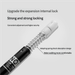 Newcastle Three-Section Straight Handle Trekking Pole Ultra-Light Aluminum Alloy 6061 Inner Lock Telescopic G203_desvips.com