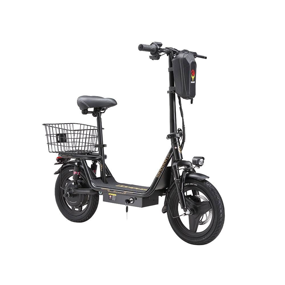 EU Electric Scooters Hot Cheap Adjustable 14 Inch 36V 500W Two Wheel Adults Kick Foldable Folding Adult Electric Scooter With Seat_desvips.com