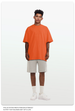260G Color Double Yarn American Heavy Short Sleeve T-shirt For Men And Women_desvips.com