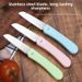 Stainless Steel Folding Knife, Multifunctional Household Kitchen Food Preparation Fruit Cutting, Portable Dining Knife_desvips.com