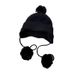 Pom-Pom For Women, Autumn And Winter Warm Ear Protection Lei Feng Hat, Korean Style Fashionable Knitted Hat_desvips.com