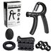 Adjustable Hand Gripper Set, Hand Trainer, Grip Ring, Finger Exerciser, Fitness Equipment Five Piece Set_desvips.com