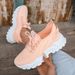 Women's Casual Shoes Classics Style Sneakers Athletic Trainers Outside Sports Running Walking Skateboard Breathable Antislip Low-top Lace Up_desvips.com