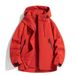 with Down Liner, Men Women 3-in-1 Detachable Ski Suit, Windproof And Water-Resistant Hiking Jacket_desvips.com
