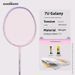 Lightweight All Carbon 7U Badminton Racket Amateur Training Fiber Sports Outdoor Single Racket_desvips.com