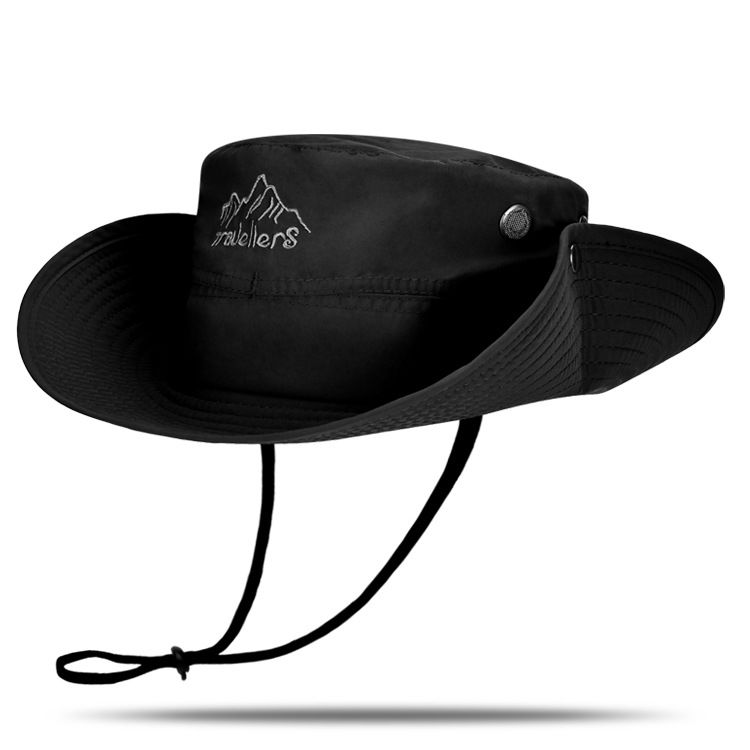 UV Sun Protection Tactical Camouflage Wide Hat Summer Outdoor Men's Breathable Hiking Fisherman Fishing Big Brim Hat_desvips.com