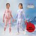 Autumn Winter Children's One-piece Knitted Boys And Girls Thermal Underwear Sports Sweat-wicking Physical Training_desvips.com