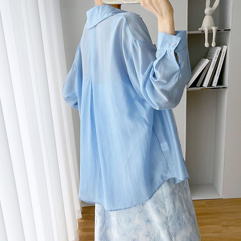 Pregnant Women Dress Suit Chiffon Suspender Skirt Tencel Shirt Sun Protection Clothing Early Two-piece Set Spring_desvips.com